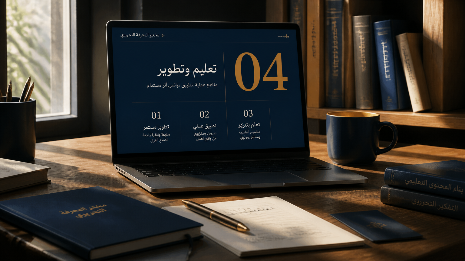 رحلتك نحو التطور المهني تبدأ هنا